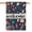 White-216, variant on Spring Summer Multicolored Flower Leaves Garden Flag 28x40 Inch Double Side for Outdoor Courtyard Garden Decor Flowers Welcome Holiday Flag for Outside Decoration