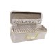 thumbnail image 4 of Estuche para pulseras, caja de almacenamiento de joyas con 15 ranuras, práctico estuche para brazaletes. Color del café con leche, 4 of 9