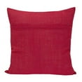 thumbnail image 2 of Fennco Styles Embroidered White Snowflake Christmas Decorative Throw Pillow Cover 18 x 18 Inch - Red Pillow Case for Holiday DÃ©cor, Couch, Living Room and Bedroom DÃ©cor, 2 of 2