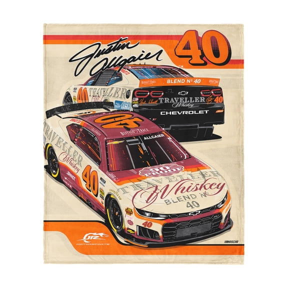 The Northwest Group Justin Allgaier Traveller Whiskey 50" x 60" Silk Touch Throw Blanket