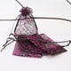 thumbnail image 1 of Xiao Hua 50 bolsas de organza para Halloween, 3,93 x 5,9 pulgadas, con estampado de telaraña, con cordón, pequeñas bolsas de regalo - Estilo B, 1 of 5