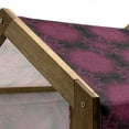 thumbnail image 5 of Purple Mandala Pet House, Psychedelic Digital with Baroque Rococo Indie Design, Outdoor & Indoor Portable Dog Kennel with Pillow and Cover, 5 Sizes, Maroon Magenta, by Ambesonne, 5 of 5