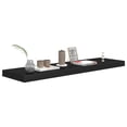 thumbnail image 3 of Zyno Floating Wall Shelf-35 Inch-Matte Black MDF Body, 3 of 7