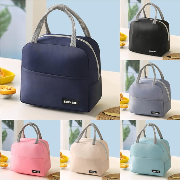 Huixxx Lunch Box Lunch Bags for Women Men, Small Leakproof Lunch Tote Insulated Cooler Lunch Container for Work/Office/School