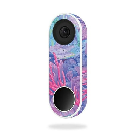MightySkins NEHEL-Dreamy Reef Skin for Nest Hello Video Doorbell - Dreamy Reef