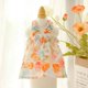 thumbnail image 4 of Ropa fina de verano para mascotas, bandolera para gatos, pintura al óleo, falda de flores, chaleco de verano para perros pequeños y gatos, 4 of 5