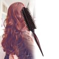 thumbnail image 4 of Peine De Pelo Rizado Antiestático Con De Madera Profesional De Salón, 4 of 7