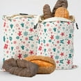 thumbnail image 5 of Reusable Bread Bag, Organic Cotton Storage Wrap with Elastic for Sourdough & Bakery Freshness, 5 of 9