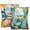 Leaves Style, variant on 2 Pcs Clothes Pin Bag Clothespin Holder 15 x 11 in to Hang on Line Clothes Pin Hanging Bag for Clothesline Outdoor Storage Organizer Basket with Large Opening(Leaves Style)