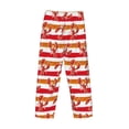 thumbnail image 5 of Xecao Red Lobster Men's Straight Lounge Pajama Pants: The Ultimate in Comfortable Sleepwear, 5 of 9