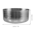 thumbnail image 2 of Bottle Shake Cup Lid Rice Bowl Cover Ramen Accessories for Bar Supplies Barware Shaker Replacement Stainless Steel, 2 of 6