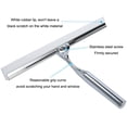 thumbnail image 2 of 2M Retractable Barrier Stainless Steel Expandable Safety Barrier Ribbon Barrier Wall Mounted Safety Belt Crowd Control with Accessories, 2 of 3