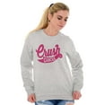 thumbnail image 4 of Cool Crush Breast Cancer Awareness Women Plus Size Crewneck Sweatshirt Brisco Brands 4X, 4 of 5