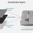 thumbnail image 3 of ProElife 12-Inch Laptop Sleeve Case Cover Canvas Tablet Protective Bag for Microsoft Surface Pro 4/Pro 5/Pro 6/Pro 7, 3 of 5