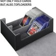 thumbnail image 4 of AMERTEER Boîte de Rangement pour Cartes à Collectionner Organisateur de Jeu de Cartes pour 72 Cartes Magnétiques 2 Rangées Compatible avec MTG TCG Porte-Cartes Boîte de Rassemblement Étui de Transport pour Cartes de Sport pour Jeu de Baseball Ca, 4 of 6