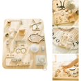 thumbnail image 5 of Tablero ocupado, juegos de aprendizaje, tablero sensorial educativo con bucles, juguetes para bebés, niñas y niños esquí esquí Gafas de esquí, 5 of 5