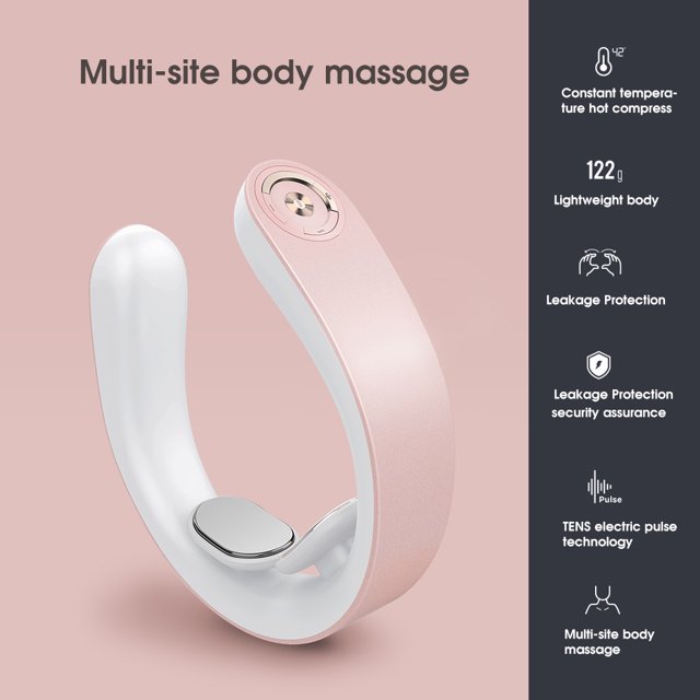Constant Temperature Hot Compress Pulse Physiothera Cervical Vertebra Massage Device, Pulse Physiotherapy Instrument, Mini Smart For Home Office