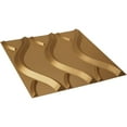 thumbnail image 6 of Ekena Millwork 19 5/8"W x 19 5/8"H Nexus EnduraWall Decorative 3D Wall Panel, Bright Coat Gold (12-Pack for 32.04 Sq. Ft.), 6 of 6