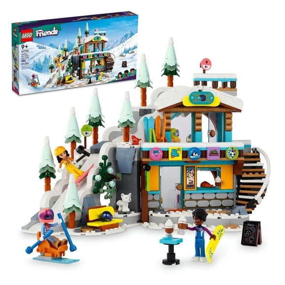 Set LEGO Friends Pista de Esquí y Cafetería 41756