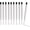 Black Ink-10pcs, variant on Ballpoint Ink Pen Refills for Parker Pen Refill for Twist Rollerball Pens (Black, 1MM Medium Tip, Pack of 10)