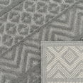 thumbnail image 4 of Paco Home Indoor & Outdoor Rug with Boho Pattern in Grey - 5'3" x 7'3" (5'x7'), 4 of 5