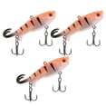 thumbnail image 1 of 3PCS Double Tail Soft Bait Artificial Simulation Lifelike Ice Fishing Lure Tackle, 1 of 5