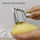 thumbnail image 3 of 1pc 5,08 Cm 1 Pelador De Rebanadoras En Juliana, Pelador En Y, Pelador De Verduras Y Frutas Con Cuchilla Dentada Afilada De Acero Inoxidable, Pelado Competente Hacia Adelante O Hacia Atrás, Utensilios, 3 of 3