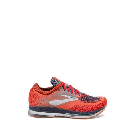 

BROOKS Bedlam Women/Adult shoe size 8.5 Casual 110283-1D-636 Red Orange Grey