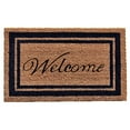thumbnail image 1 of Home & More Border Welcome Doormat 18" x 30" (Dark Blue), 1 of 1