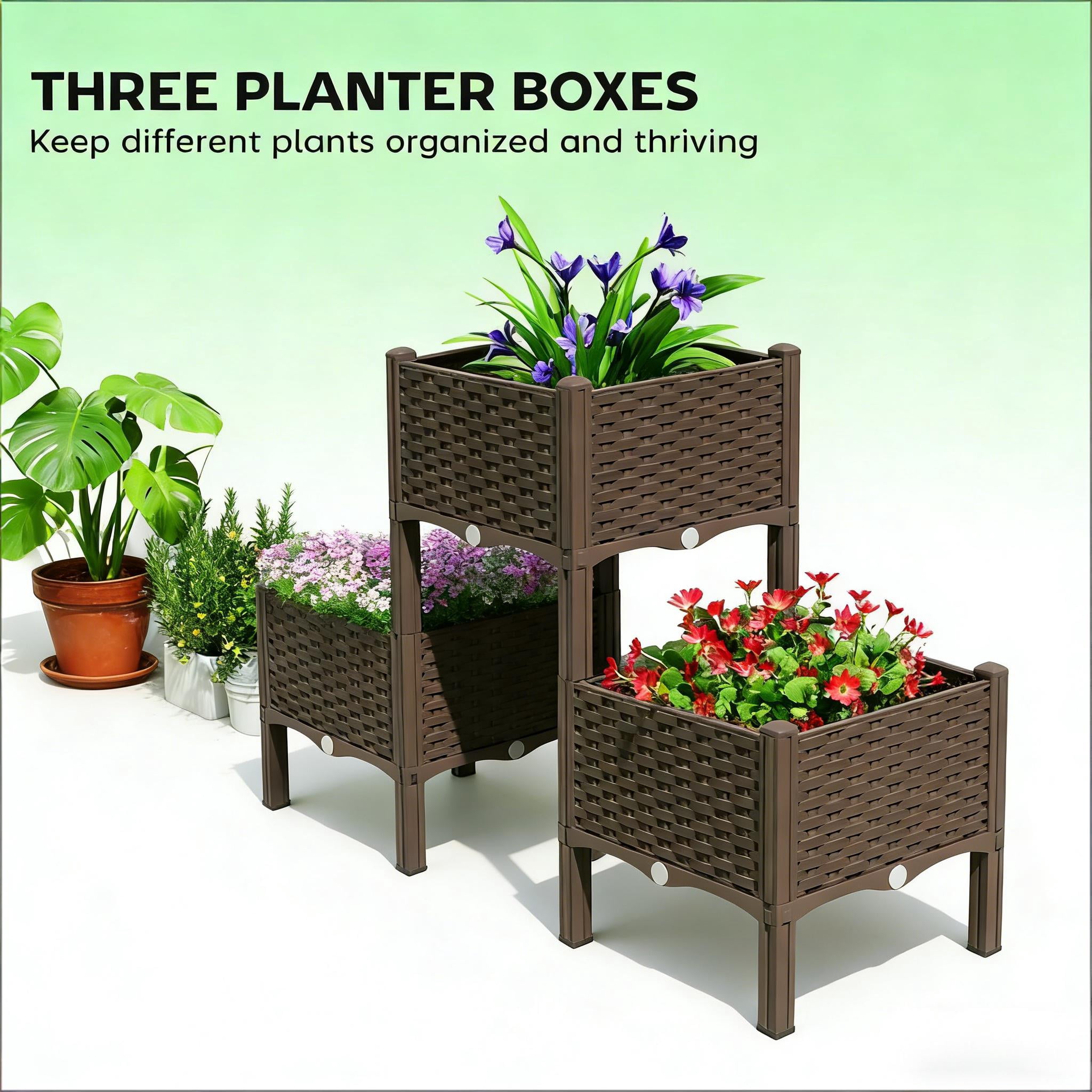 Elevated Planter Boxes, Raised Garden Bed