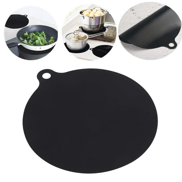 Glass cooktop protector mat fashion series 28cm diameter