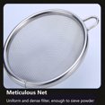 thumbnail image 5 of Pasta Extra Fine Mesh Strainer Stainless Steel Sieve Fruit, 5 of 5