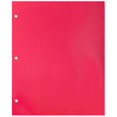 thumbnail image 4 of Jam Paper Carpetas Escolares Laminadas Con Dos Bolsillos, Brillantes, Perforadoras, 3 Agujeros, Tamaño Carta, Rosa Fuerte Fucsia De Alto Brillo, Paquete De 6, 4 of 5
