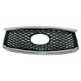 thumbnail image 3 of 2019 2020 2021 Compatible With Infiniti QX50 Grille Front Bumper Upper Grille With Camera Option, 3 of 4
