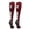 #02, variant on Player Id Number Socks Over the Calf Maroon White (#44, Large)
