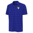 thumbnail image 2 of Men's Antigua Royal Los Angeles Rams Big & Tall Tunnel Polo, 2 of 3