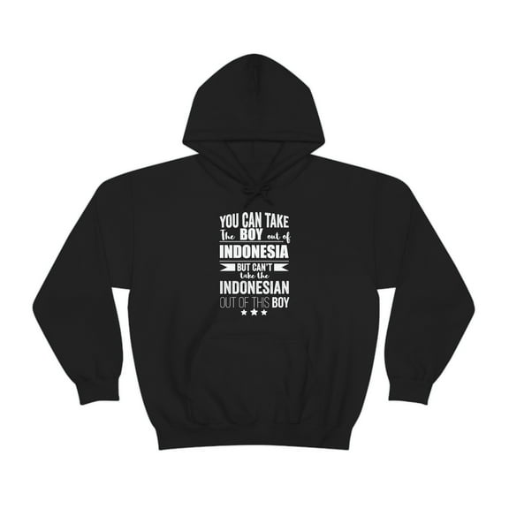 Can't take Indonesian Pride out of the boy Unisex Hoodie, S-5XL Indonesia
