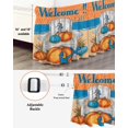 thumbnail image 3 of Welcome Fall Bed Skirt California King Size 18in Drop, Seahorse Pumpkin on Wood Chair Anchor Beach Sea Wrap Around Dust Ruffle Bedskirts, Wrinkle&Fade Resistant Easy Fit Bedskirt with Elastic, 3 of 8