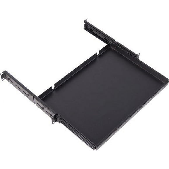 Vertical Cable Sliding Keyboard Shelf for 16" Keyboards - 19" Rack-Mountable - 2U Rack Space