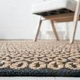 thumbnail image 5 of SAFAVIEH Natural Fiber Kalisha Geometric Area Rug, Natural/Black, 4' x 6', 5 of 7