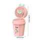 thumbnail image 3 of XWSHYW Electrodomésticos Ventilador Portátil Mini Ventilador de 4 Velocidades Mini Ventilador Recargable Adecuado para Niños Mujeres Hombres Viajes Interior y Exterior Maquillaje Pequeño Refrigerador, 3 of 6