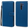 thumbnail image 1 of For Redmi 9 Case Soft Silicone Wallet Cover Phone Case For Xiaomi Redmi 9 Case Redmi9 Leather Flip Case Coque Fundas Shell Navy blue For Redmi 9, 1 of 6
