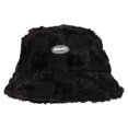 thumbnail image 1 of Winter Hat Thick Soft Furry Plush Patchwork Color Matching Windproof Cold Resistant Outdoor Skiing Cycling Fisherman Hat Basin Cap, 1 of 10
