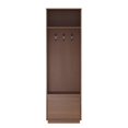 thumbnail image 3 of Linon Keane Wood Mid Century Hall Tree with One Drawer in Brown, 3 of 14