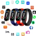 thumbnail image 4 of Reloj inteligente deportivo Bluetooth Smartwatch M6 con frecuencia cardíaca, 4 of 6