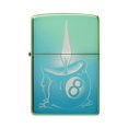 thumbnail image 2 of Zippo 48615 Eight Ball Tattoo Design Windproof Pocket Lighter, 2 of 4