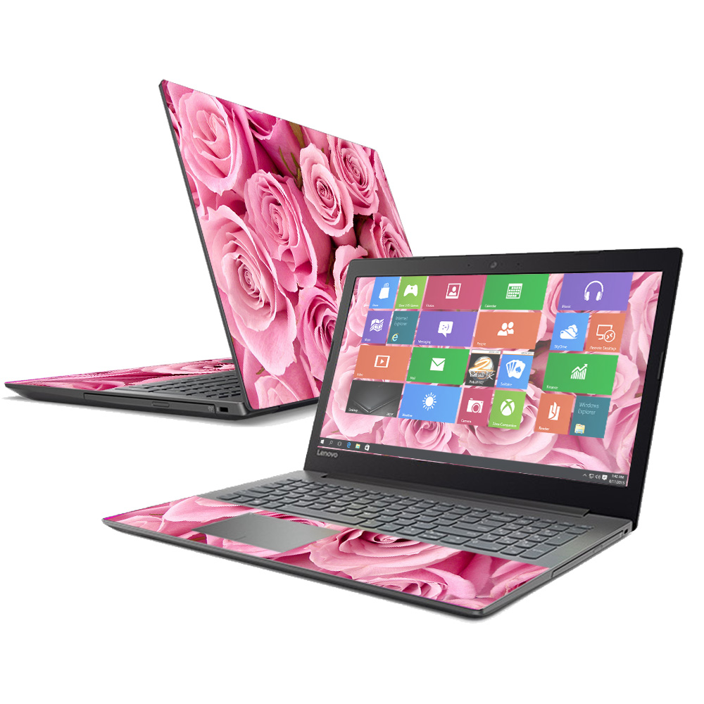 Skin Decal Wrap for Lenovo IdeaPad 320 15" (2017) Pink Roses Walmart