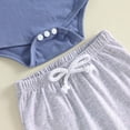 thumbnail image 4 of larppty Jesus Loves Me Baby Clothes Newborn Coming Home Outfit Infant Boys Fall Winter Long Sleeve Romper Tops and Pants Set, 4 of 4
