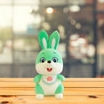 thumbnail image 6 of hirigin Bunny Stuffed Animal, Cute Rabbit Doll Plush Toy with Bib, Birthday Gift for Boys Girls, 6 of 6