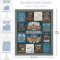 thumbnail image 3 of LHSHID Dad Gifts from Daughter Dad Birthday Gift Gifts for Dad Blanket Dad Gifts from Son Best Dad Ever Gifts Christmas Dad Gifts Fathers Day Dad Gifts Ideas Dads Gifts To My Dad Blanket 30x40in, 3 of 5